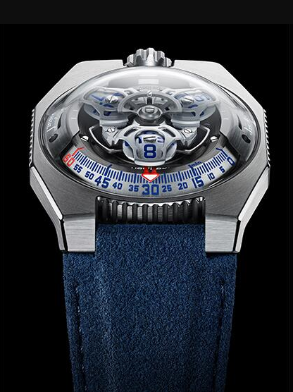 Review Urwerk UR-100V IRON Replica Watch